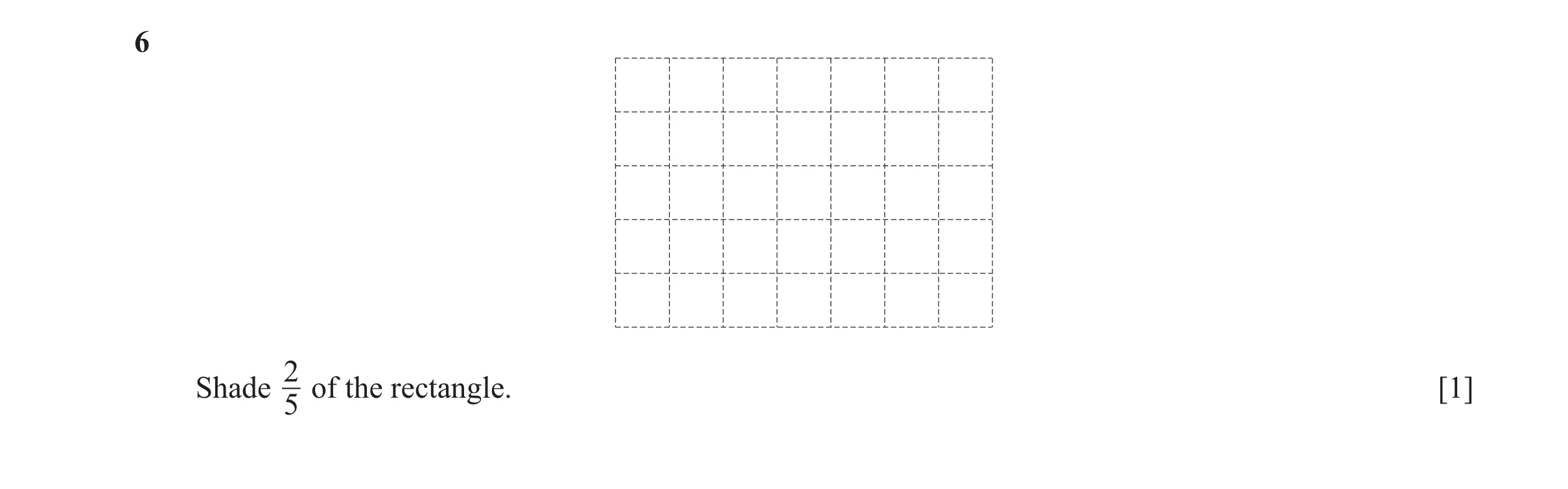 Question 164: L-----4------ 4 Lb ts [1] Shade < of the rectangle.