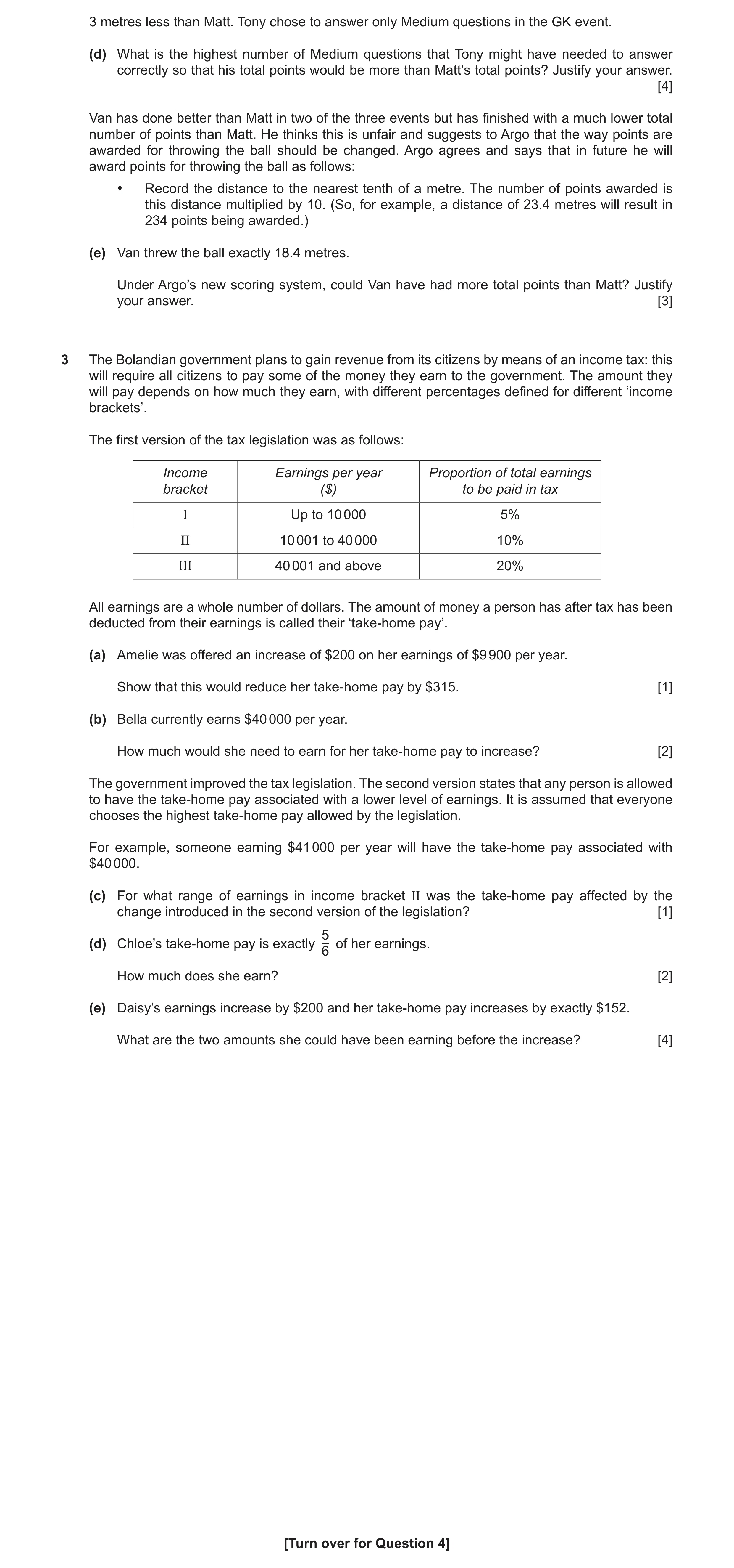 Question 81: metres less than Matt. Tony chose to answer only Medium questions in the GK event. (d) What is the highest number of Medium questions that …