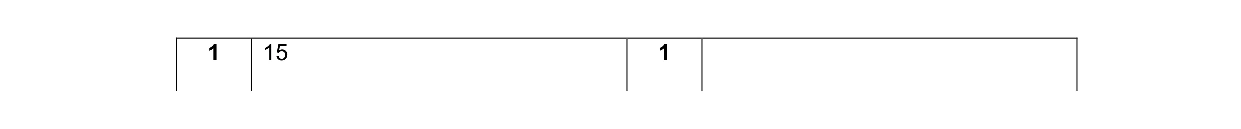Mark scheme for question 1