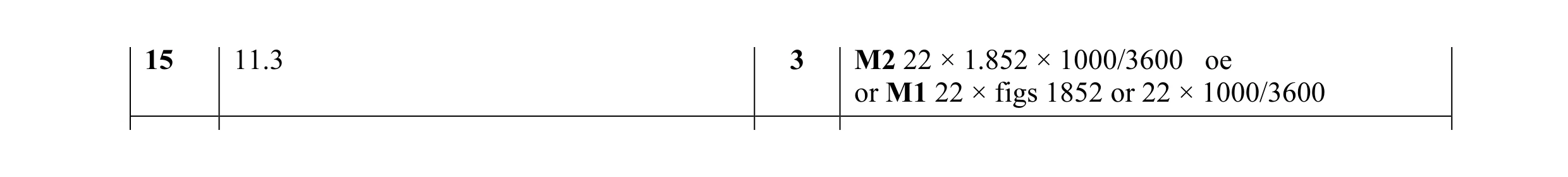 Mark scheme for question 24