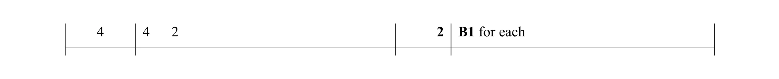 Mark scheme for question 45