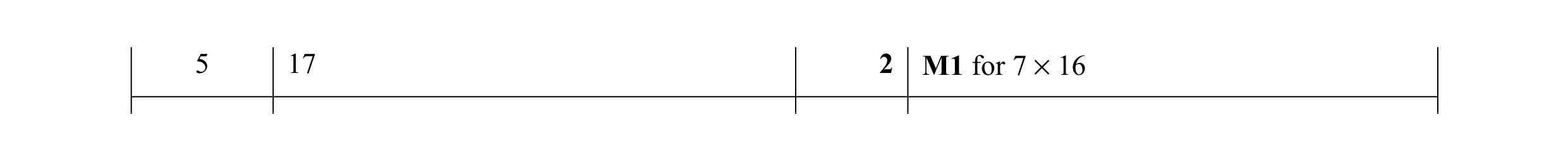 Mark scheme for question 43