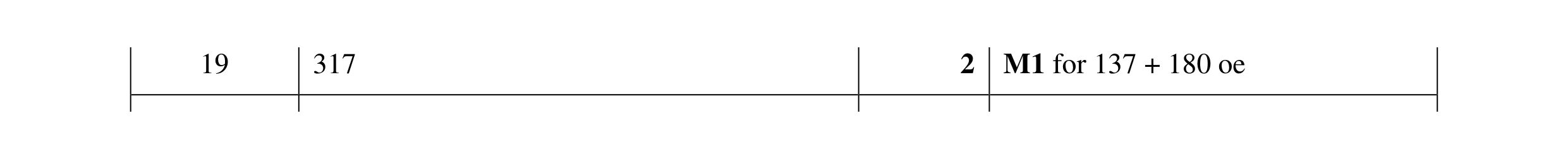 Mark scheme for question 67