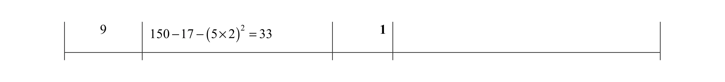 Mark scheme for question 98