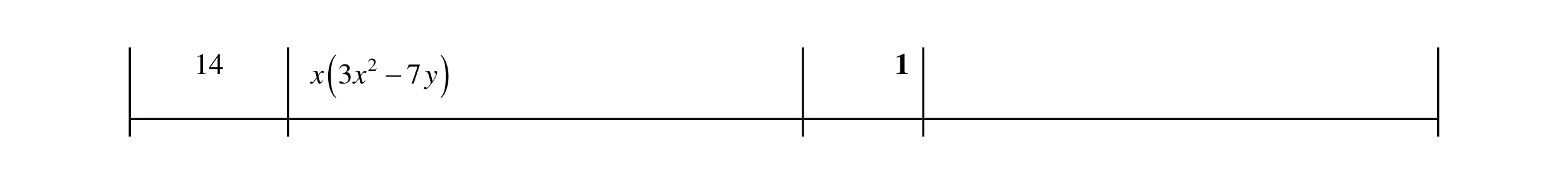 Mark scheme for question 132