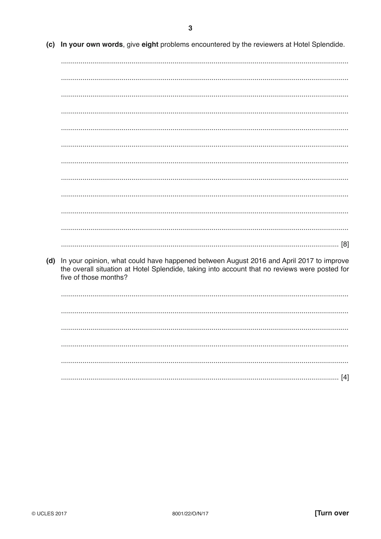Cambridge A Level General Paper (AS Level only) 8001 2017 Oct/Nov Paper 2 · Variant 2 question paper, page 3 of 12