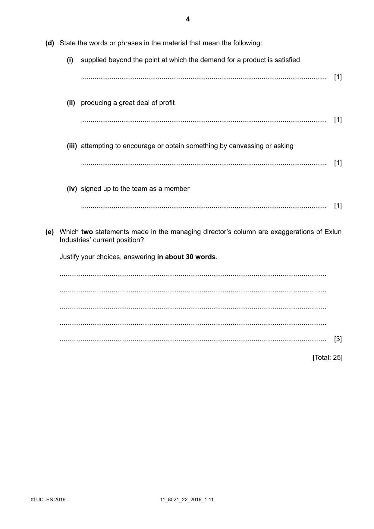 Cambridge A Level English General Paper 8021 2019 Oct/Nov Paper 2 · Variant 2 question paper, page 4 of 8