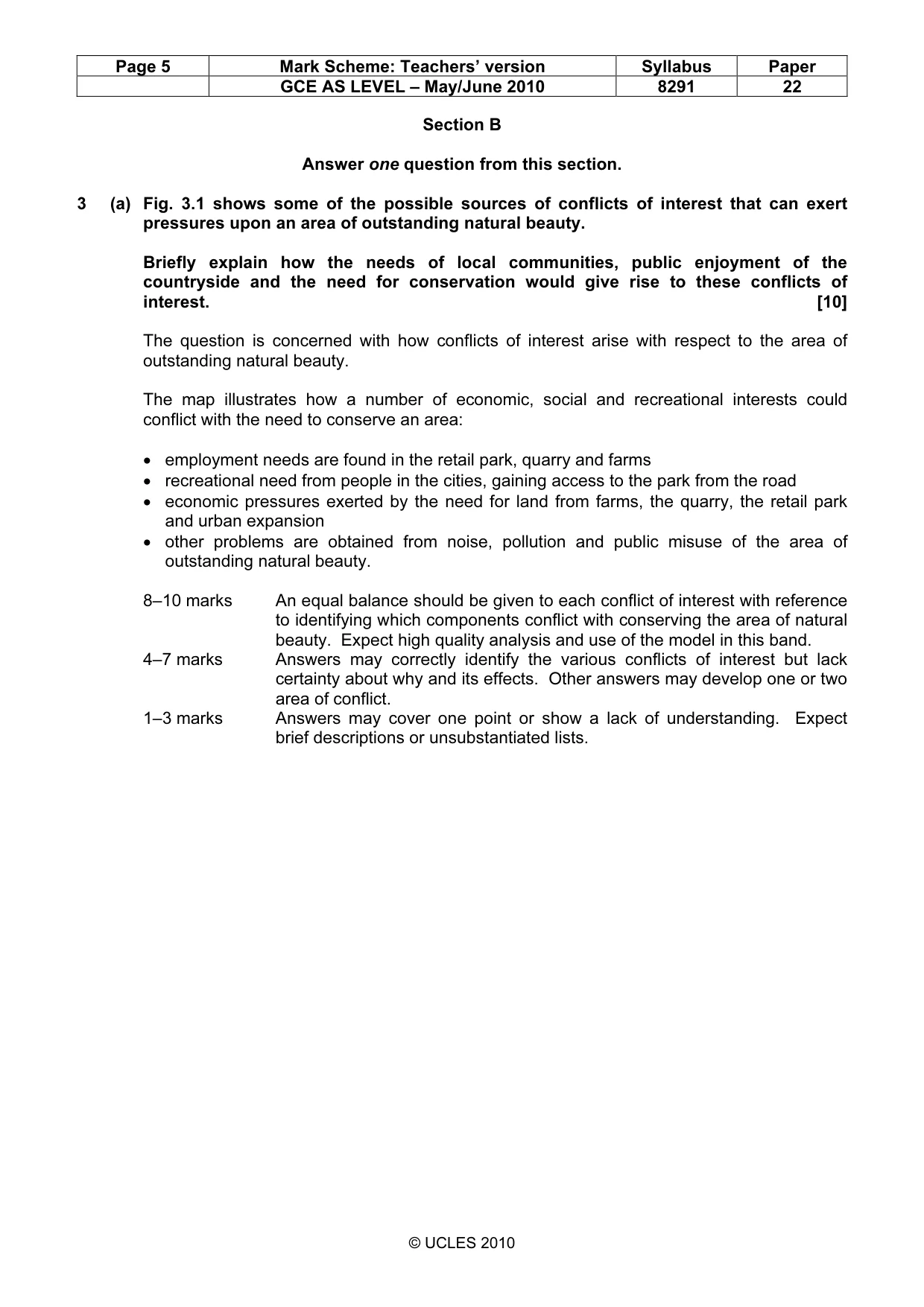 Mark scheme, page 5 of 12