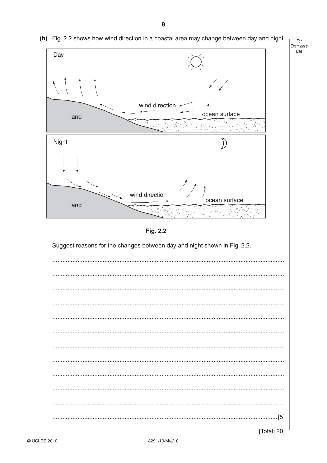 Cambridge A Level Environmental Management (AS only) 8291 2010 May/June Paper 1 · Variant 3 question paper, page 8 of 12