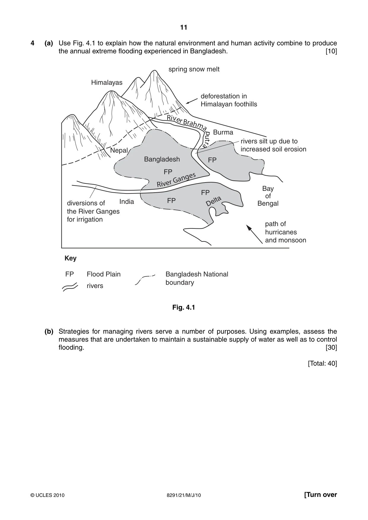 Cambridge A Level Environmental Management (AS only) 8291 2010 May/June Paper 2 · Variant 1 question paper, page 11 of 12