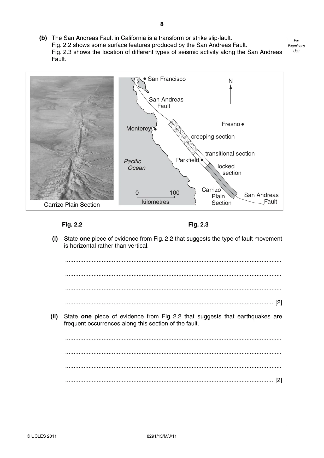 Cambridge A Level Environmental Management (AS only) 8291 2011 May/June Paper 1 · Variant 3 question paper, page 8 of 12