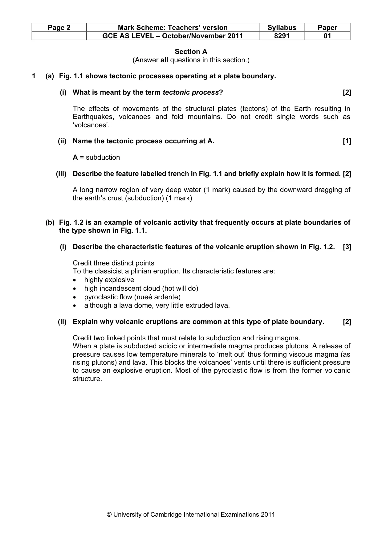 Mark scheme, page 2 of 12