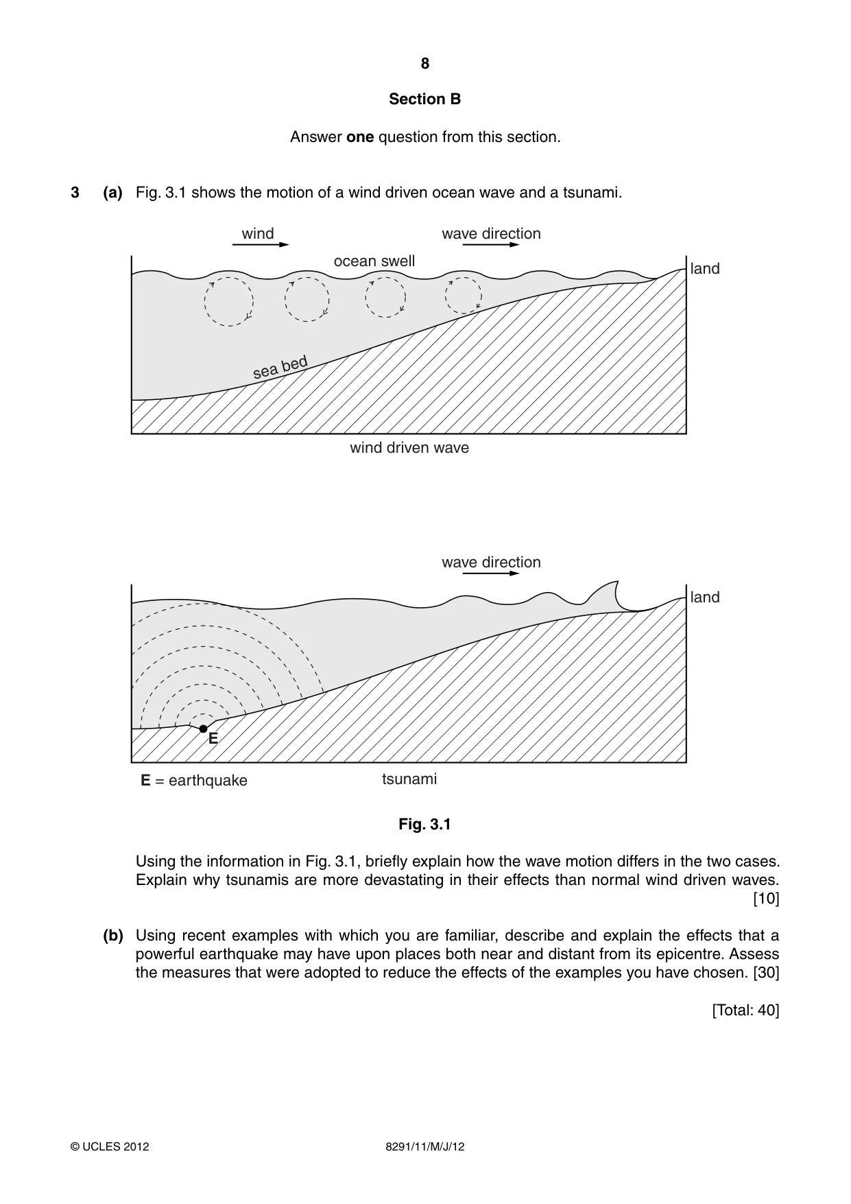 Cambridge A Level Environmental Management (AS only) 8291 2012 May/June Paper 1 · Variant 1 question paper, page 8 of 12