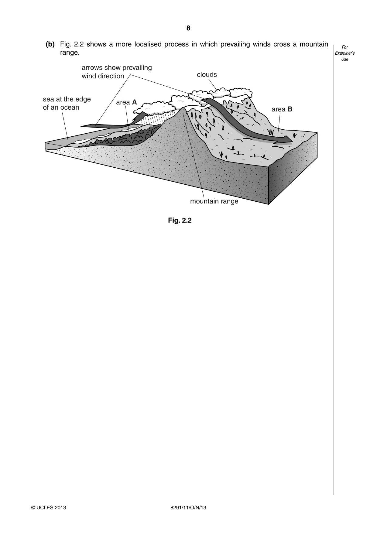 Cambridge A Level Environmental Management (AS only) 8291 2013 Oct/Nov Paper 1 · Variant 1 question paper, page 8 of 12