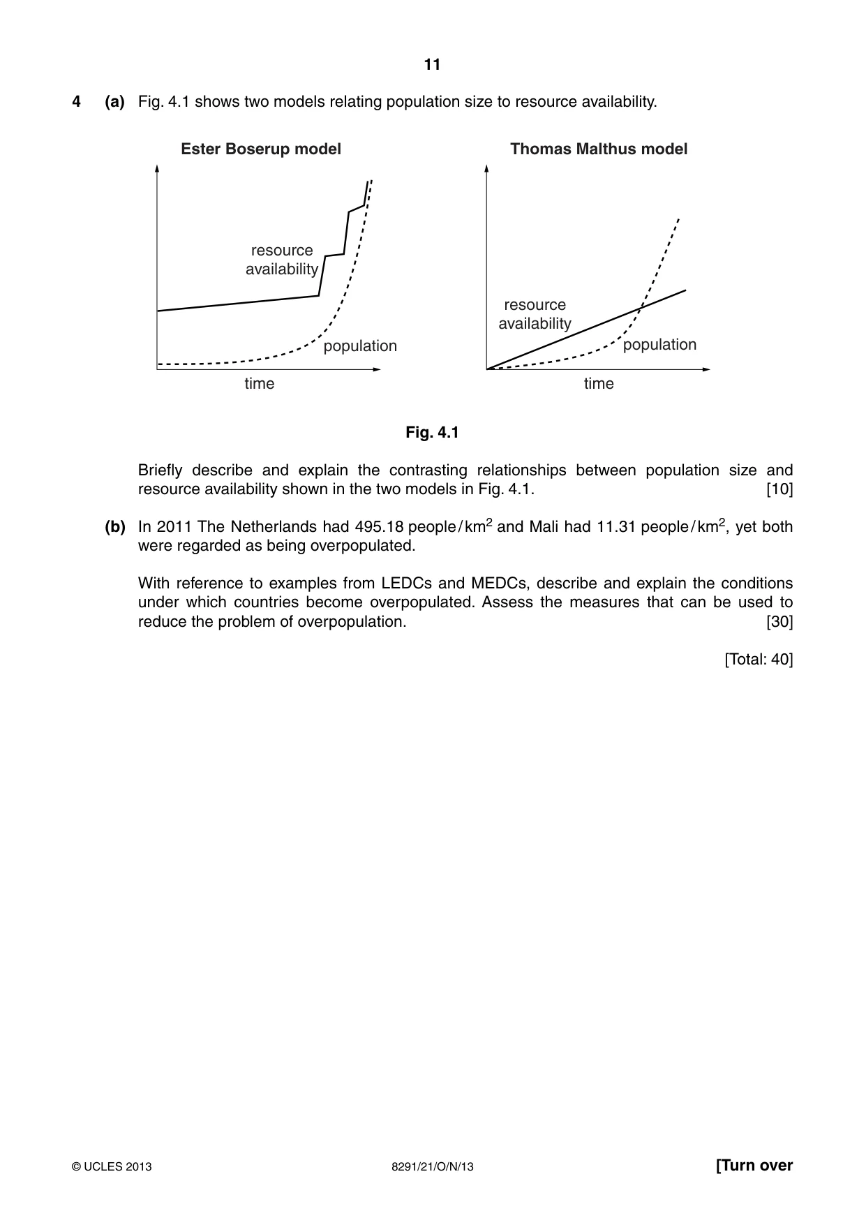 Cambridge A Level Environmental Management (AS only) 8291 2013 Oct/Nov Paper 2 · Variant 1 question paper, page 11 of 12