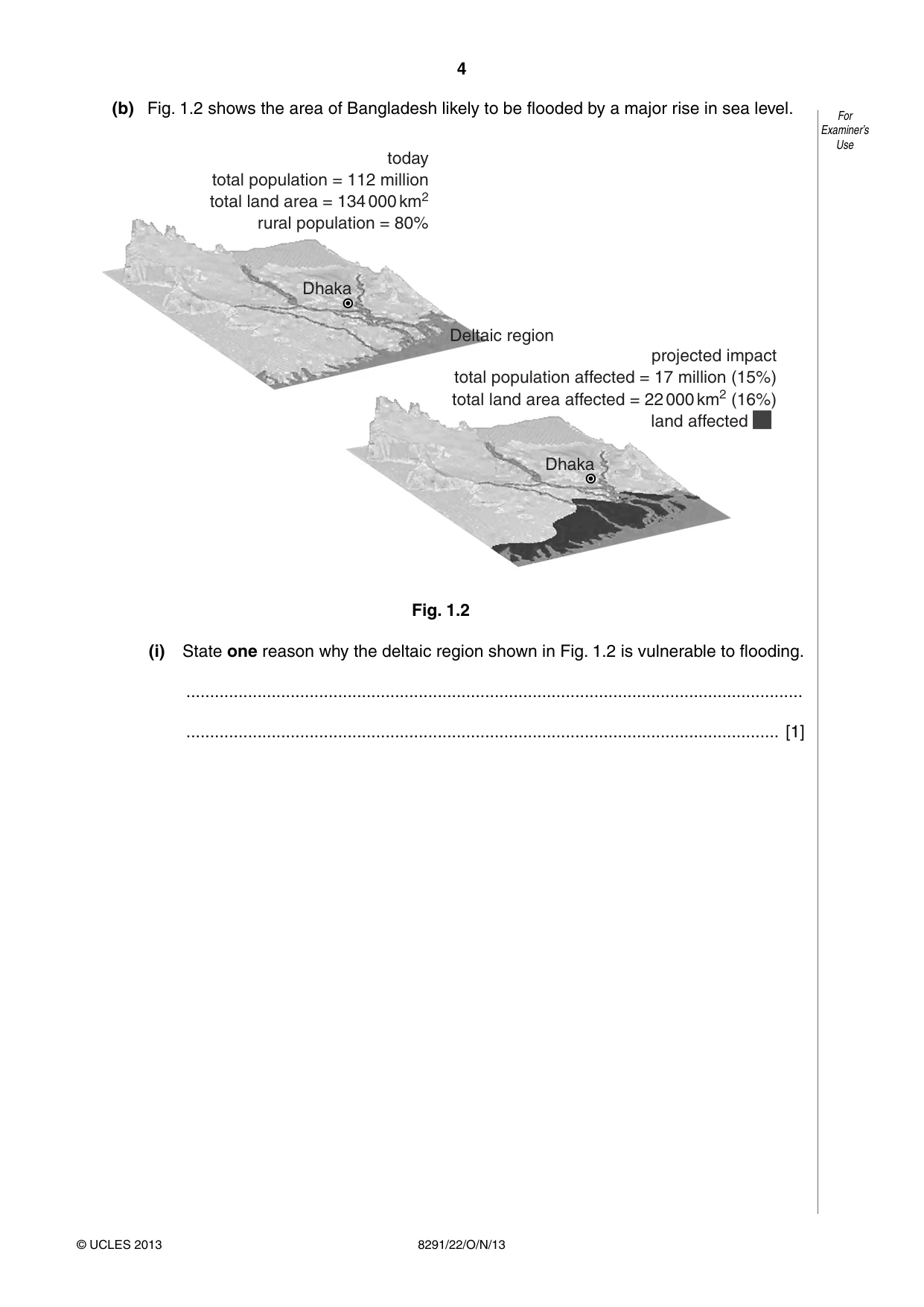 Cambridge A Level Environmental Management (AS only) 8291 2013 Oct/Nov Paper 2 · Variant 2 question paper, page 4 of 12