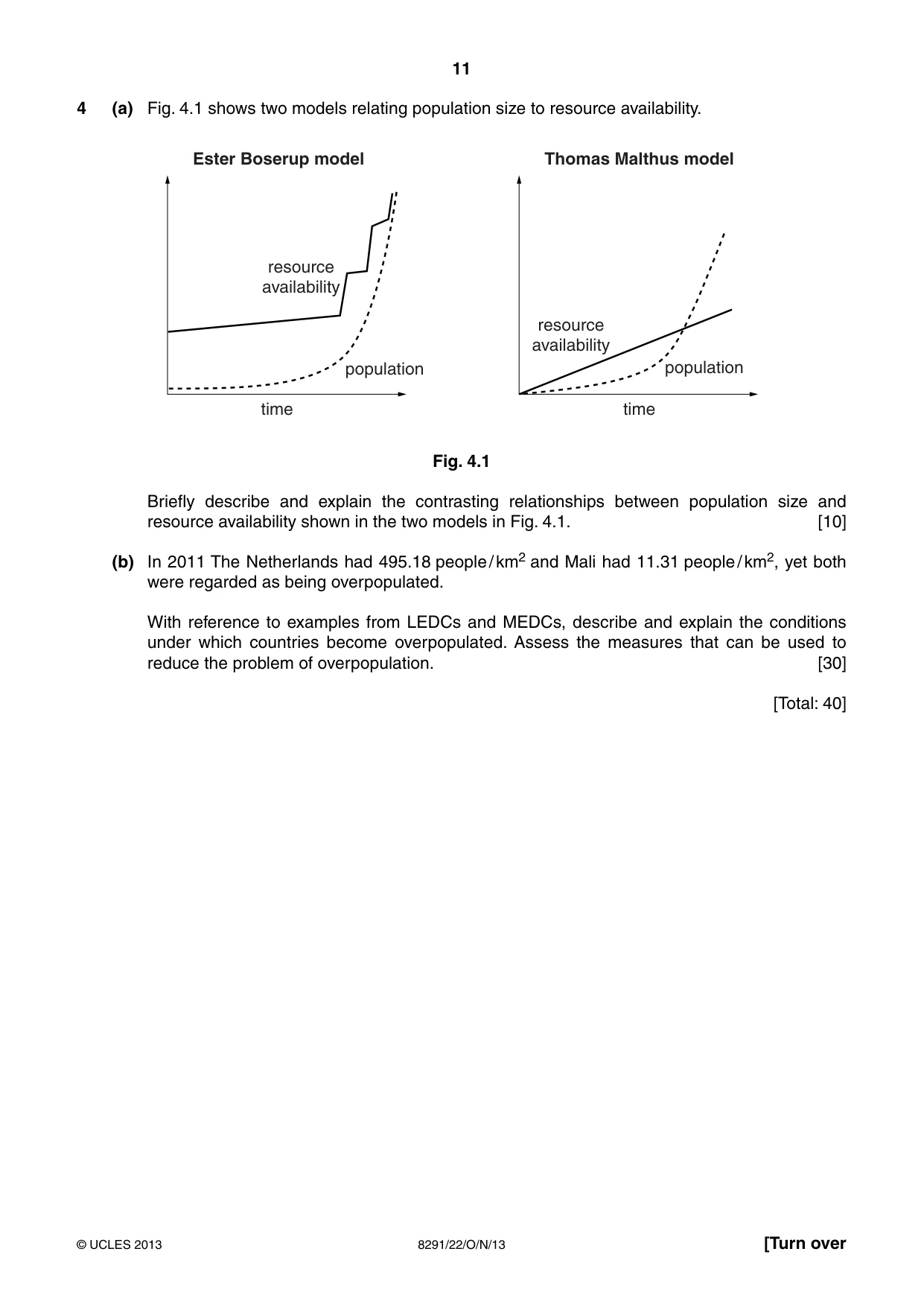 Cambridge A Level Environmental Management (AS only) 8291 2013 Oct/Nov Paper 2 · Variant 2 question paper, page 11 of 12