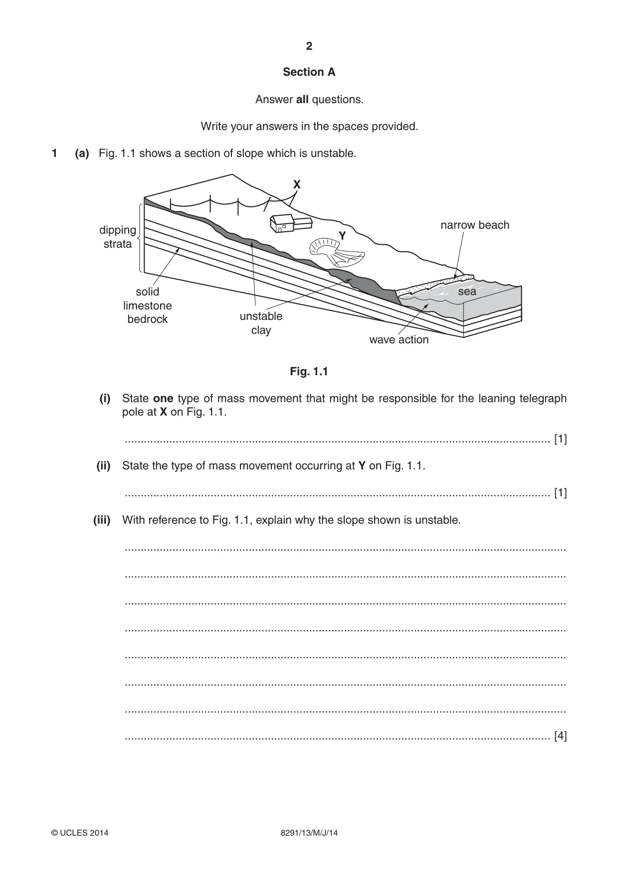 Cambridge A Level Environmental Management (AS only) 8291 2014 May/June Paper 1 · Variant 3 question paper, page 2 of 12