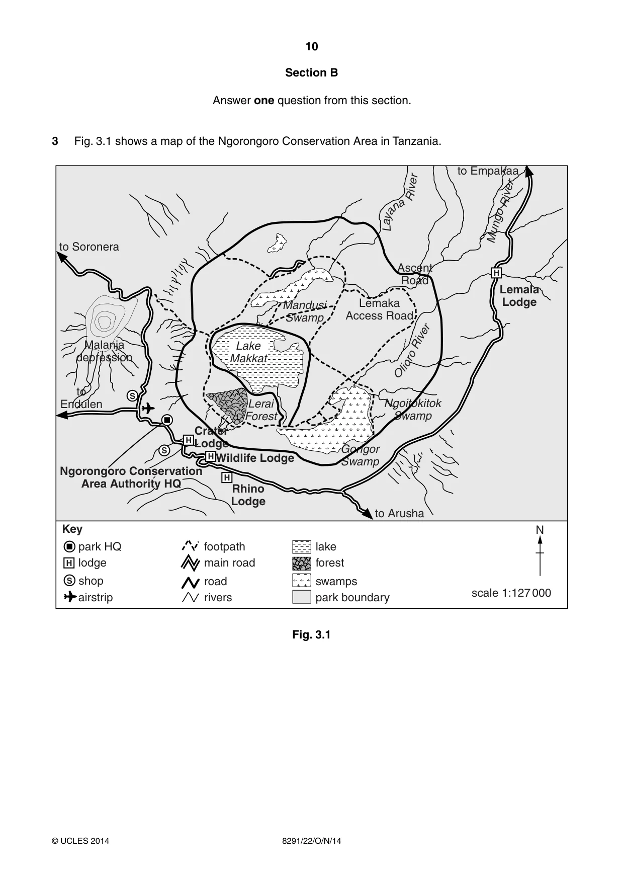 Cambridge A Level Environmental Management (AS only) 8291 2014 Oct/Nov Paper 2 · Variant 2 question paper, page 10 of 16