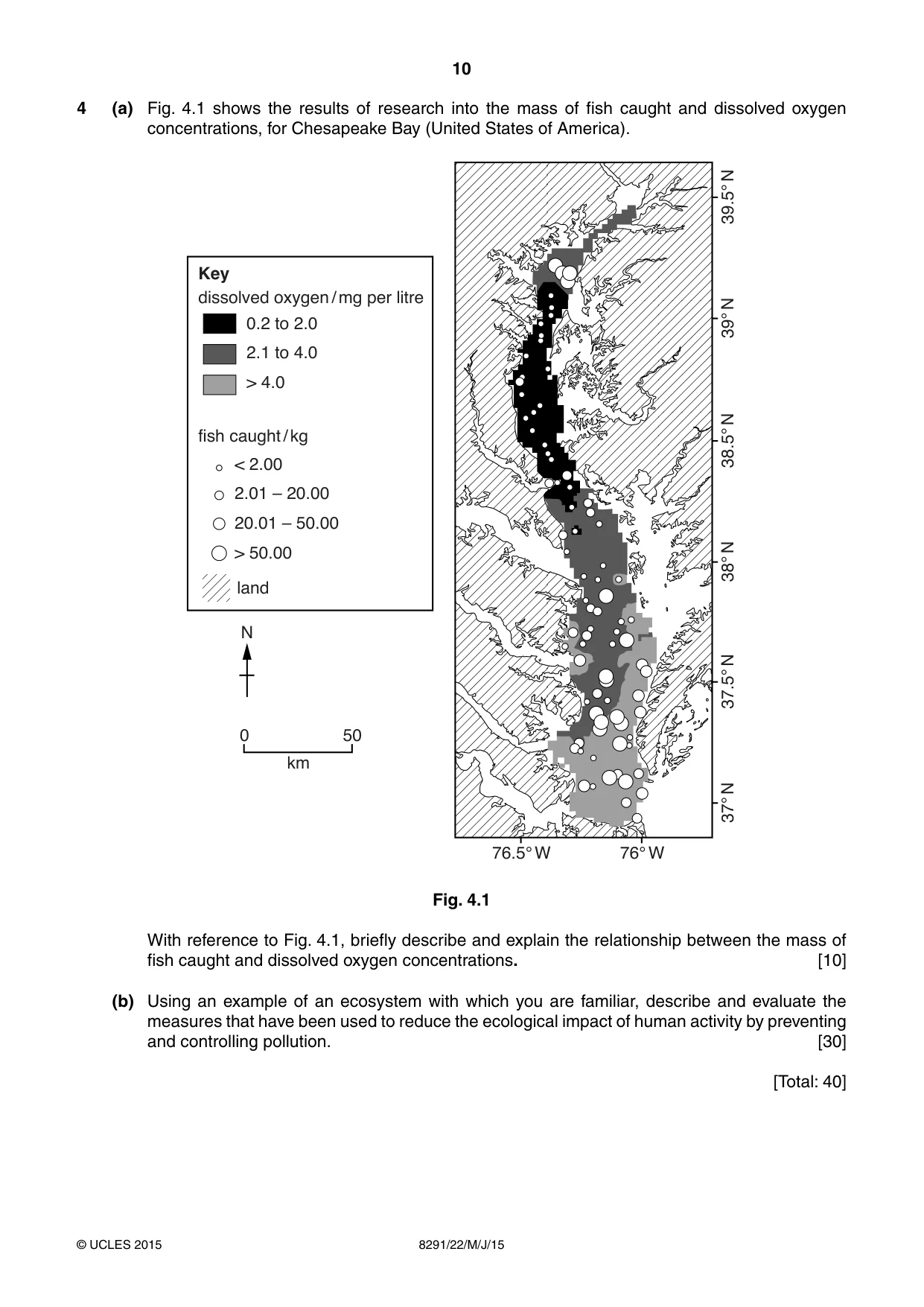 Cambridge A Level Environmental Management (AS only) 8291 2015 May/June Paper 2 · Variant 2 question paper, page 10 of 12