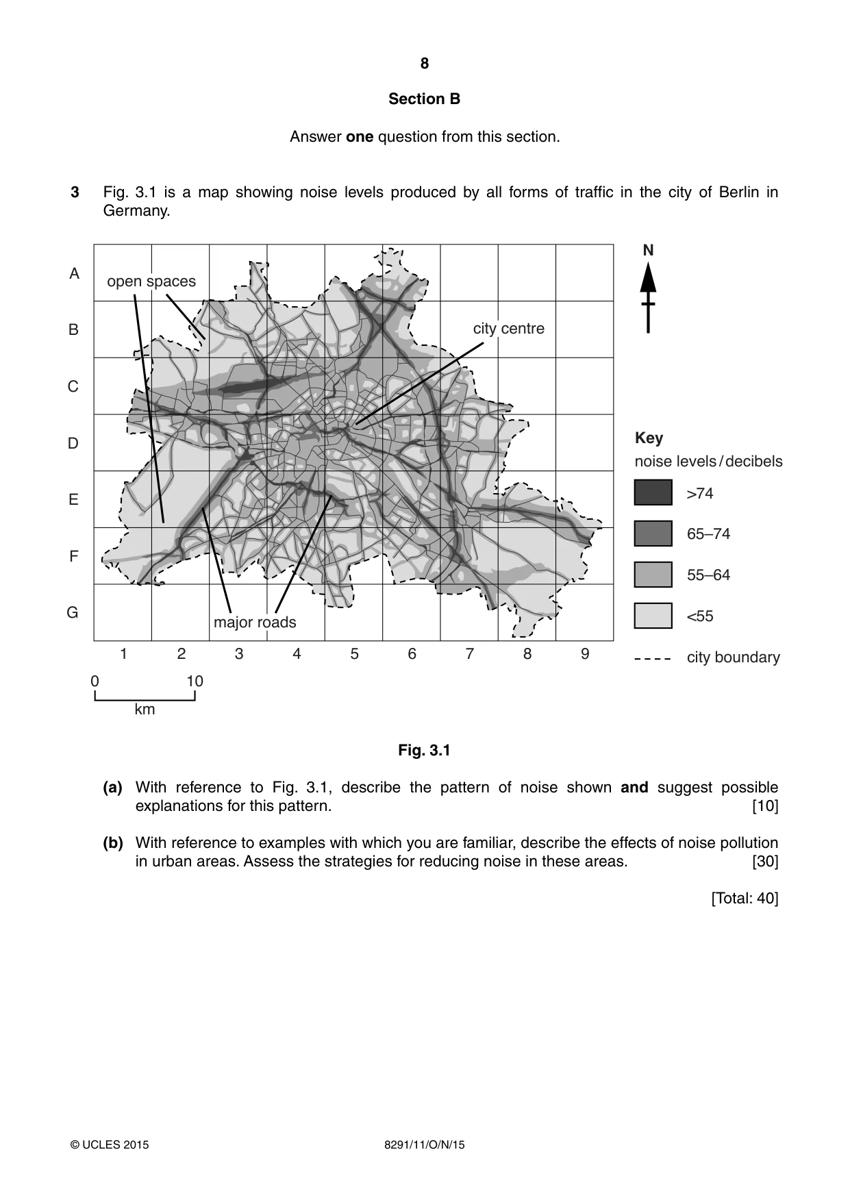Cambridge A Level Environmental Management (AS only) 8291 2015 Oct/Nov Paper 1 · Variant 1 question paper, page 8 of 12