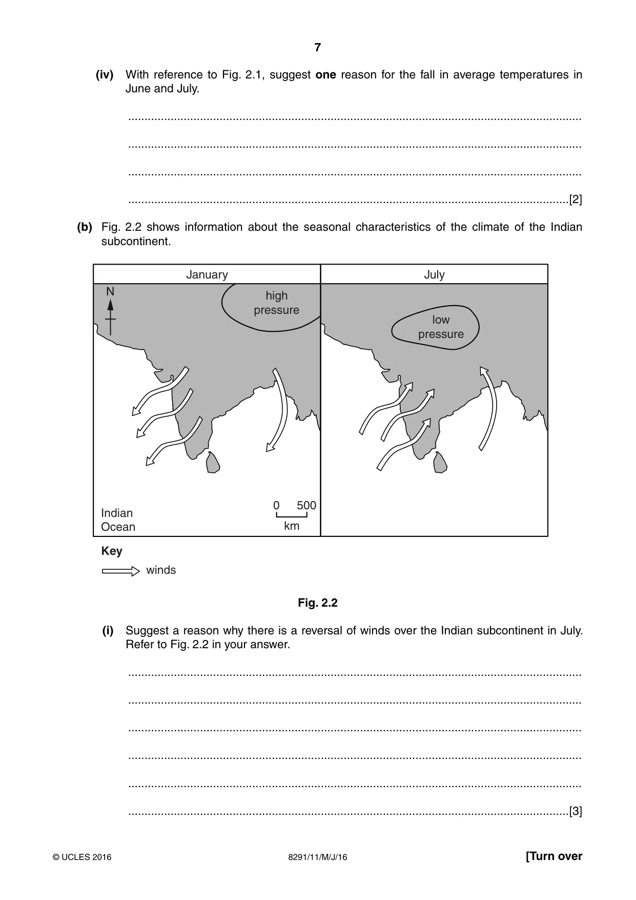 Cambridge A Level Environmental Management (AS only) 8291 2016 May/June Paper 1 · Variant 1 question paper, page 7 of 12