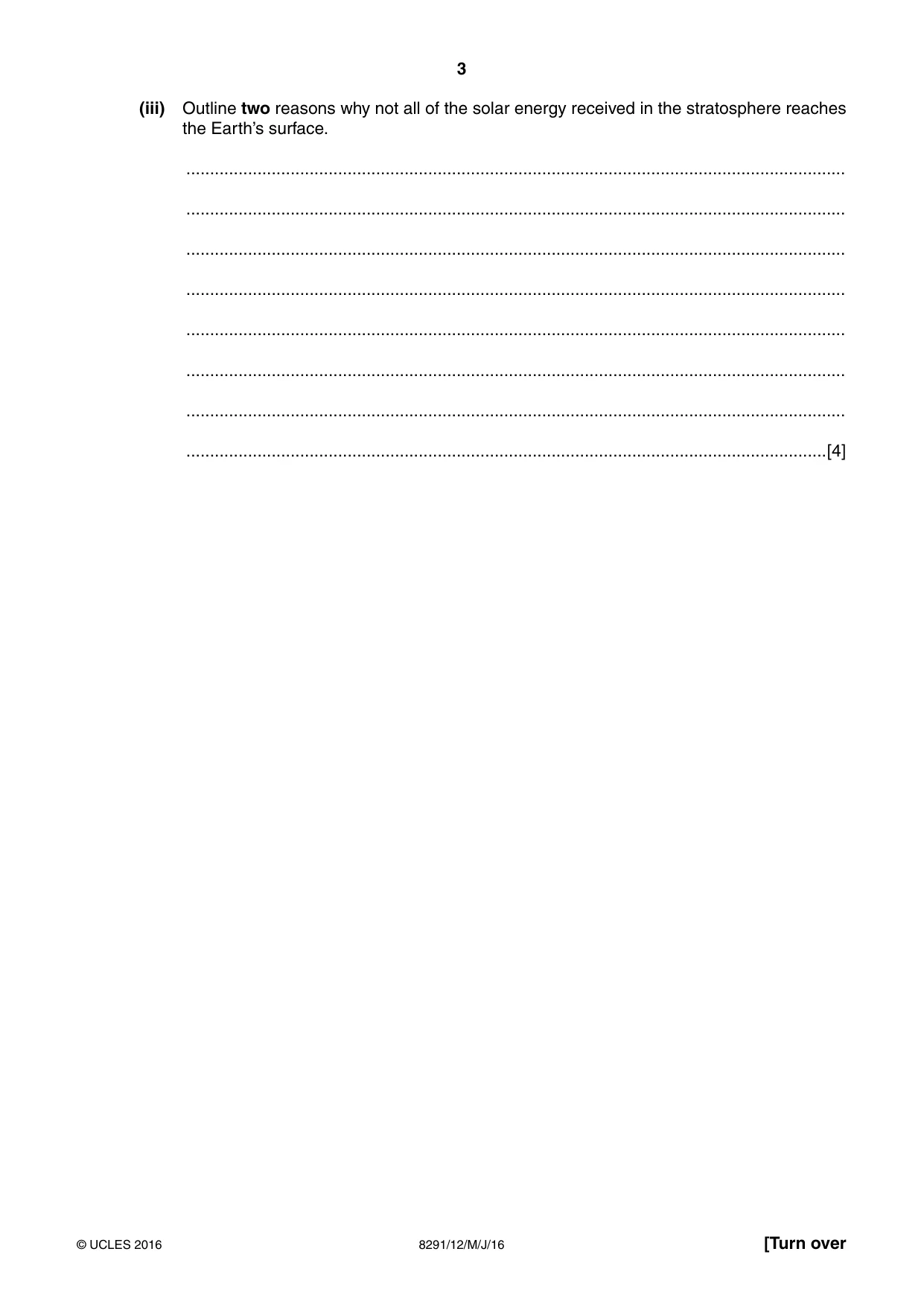 Cambridge A Level Environmental Management (AS only) 8291 2016 May/June Paper 1 · Variant 2 question paper, page 3 of 12