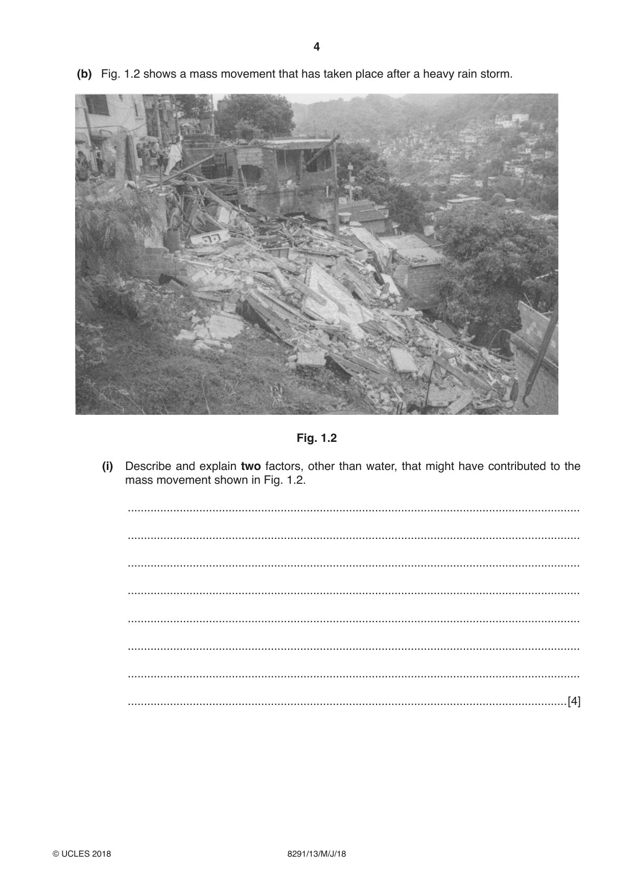 Cambridge A Level Environmental Management (AS only) 8291 2018 May/June Paper 1 · Variant 3 question paper, page 4 of 12
