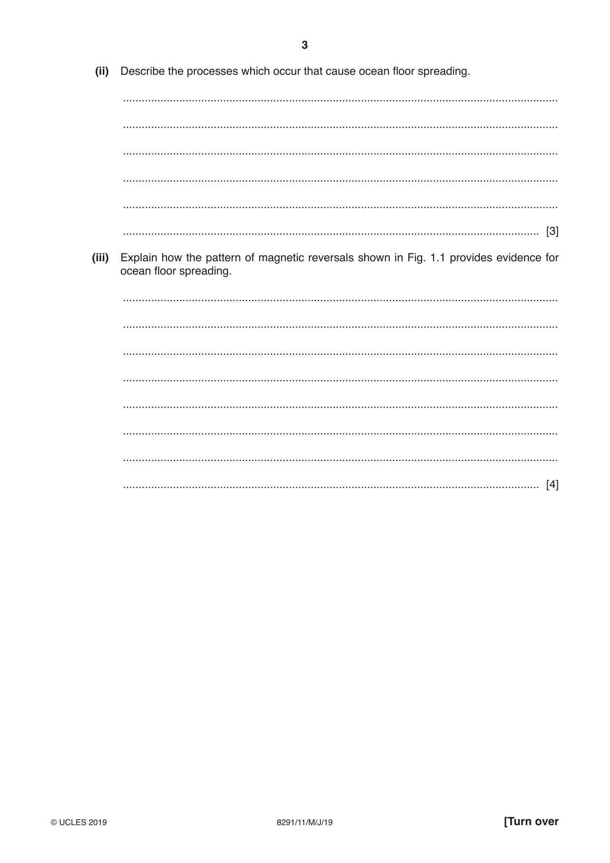Cambridge A Level Environmental Management (AS only) 8291 2019 May/June Paper 1 · Variant 1 question paper, page 3 of 16