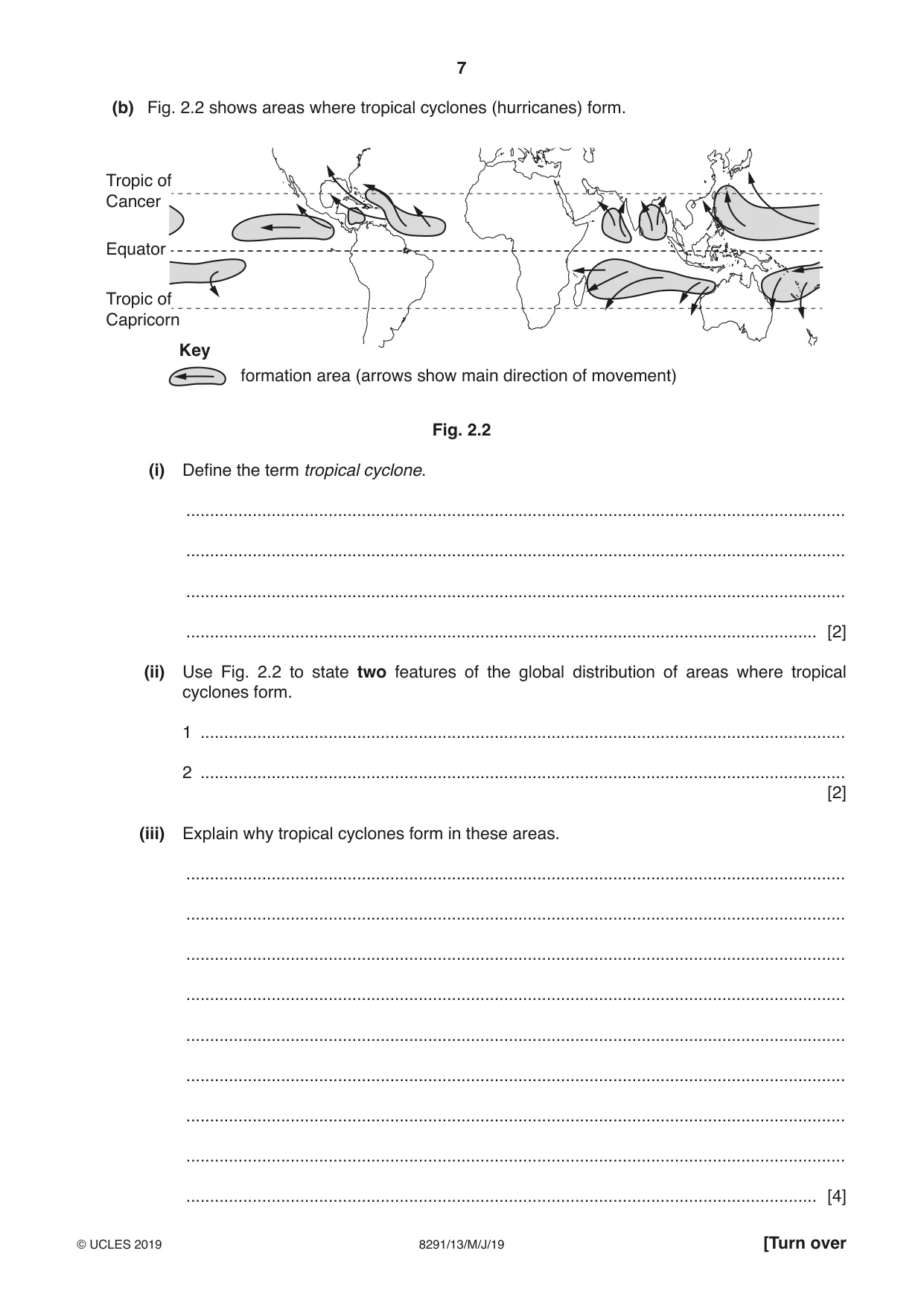 Cambridge A Level Environmental Management (AS only) 8291 2019 May/June Paper 1 · Variant 3 question paper, page 7 of 12