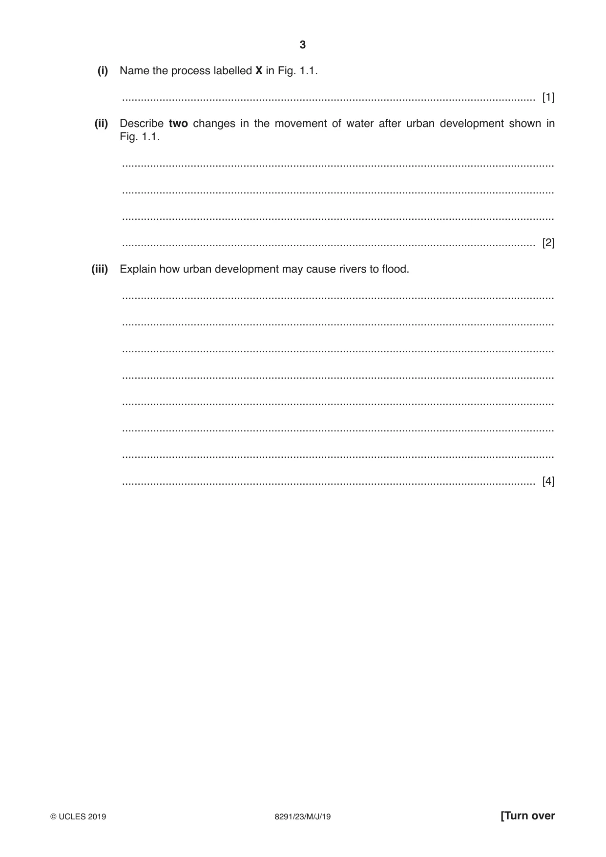 Cambridge A Level Environmental Management (AS only) 8291 2019 May/June Paper 2 · Variant 3 question paper, page 3 of 16