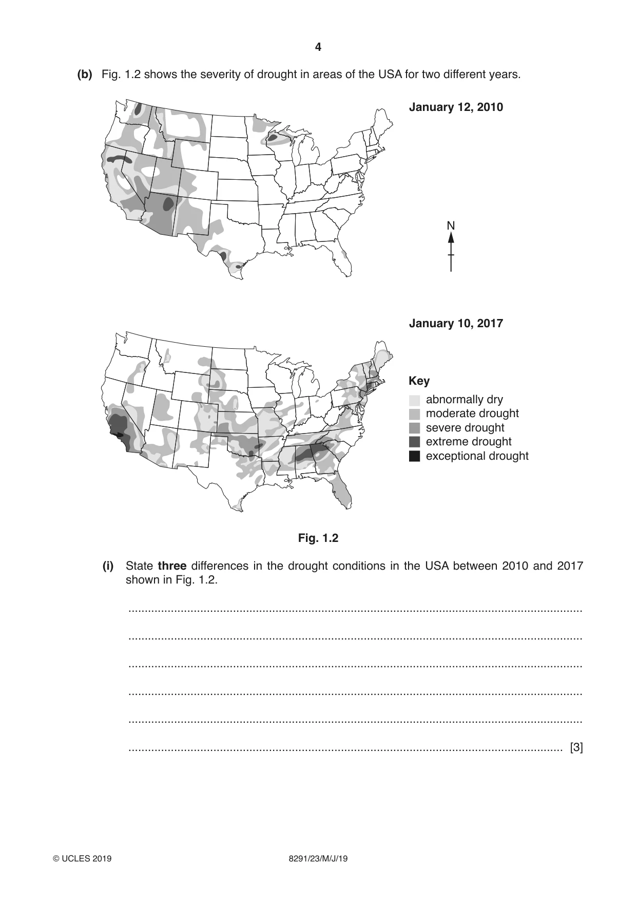 Cambridge A Level Environmental Management (AS only) 8291 2019 May/June Paper 2 · Variant 3 question paper, page 4 of 16
