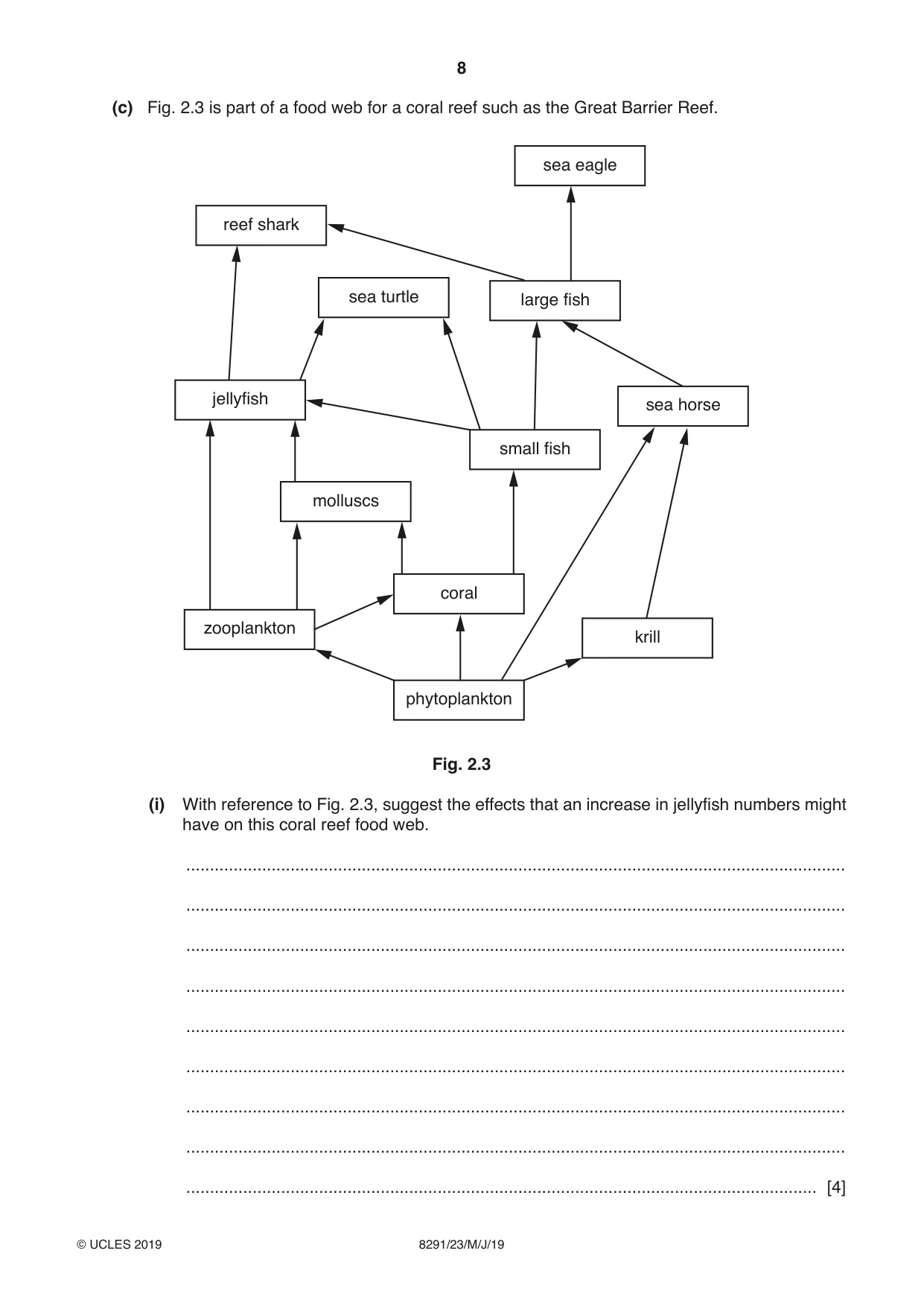 Cambridge A Level Environmental Management (AS only) 8291 2019 May/June Paper 2 · Variant 3 question paper, page 8 of 16