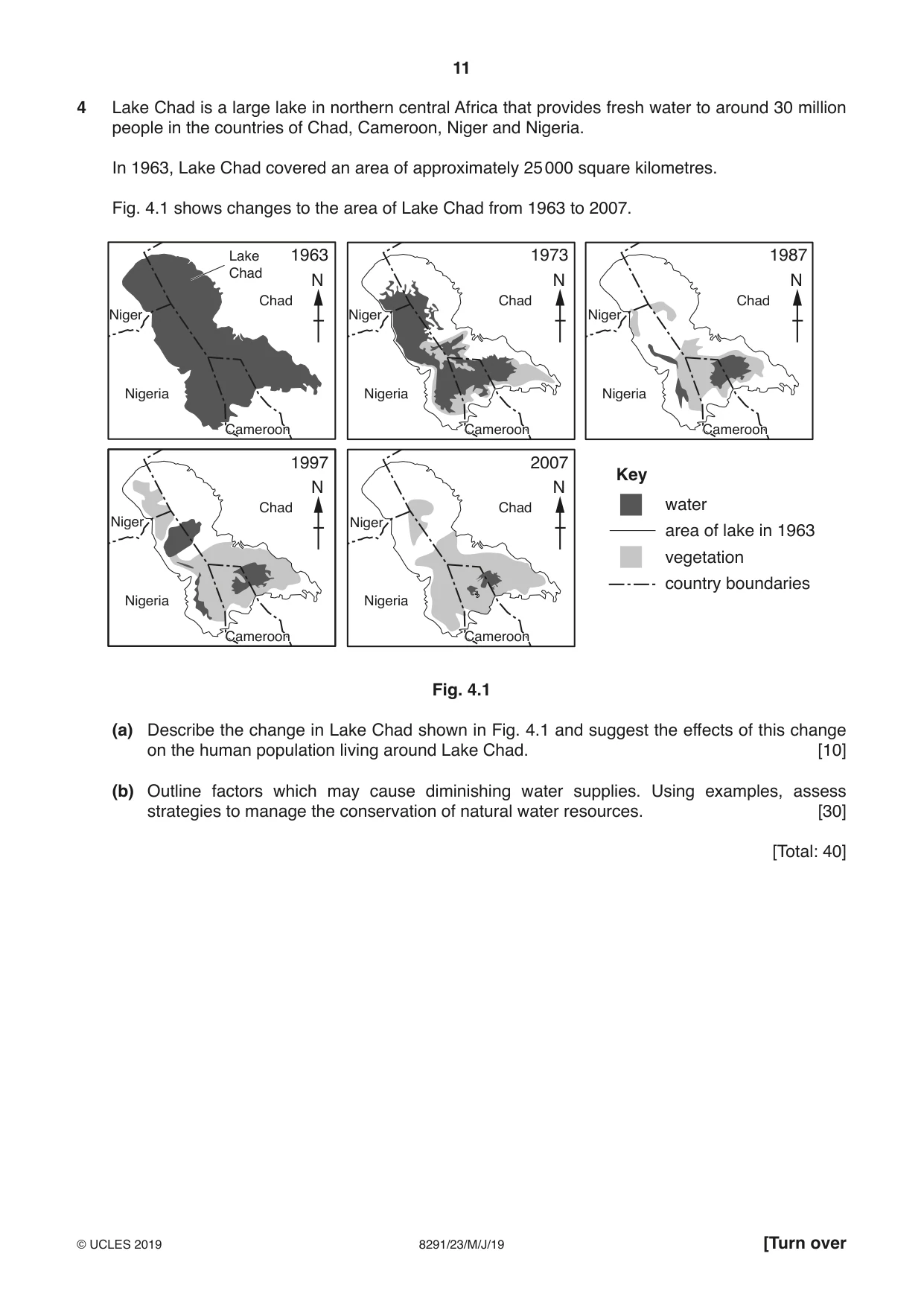 Cambridge A Level Environmental Management (AS only) 8291 2019 May/June Paper 2 · Variant 3 question paper, page 11 of 16