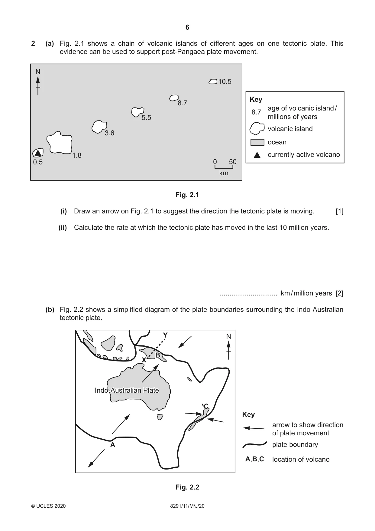 Cambridge A Level Environmental Management (AS only) 8291 2020 May/June Paper 1 · Variant 1 question paper, page 6 of 12