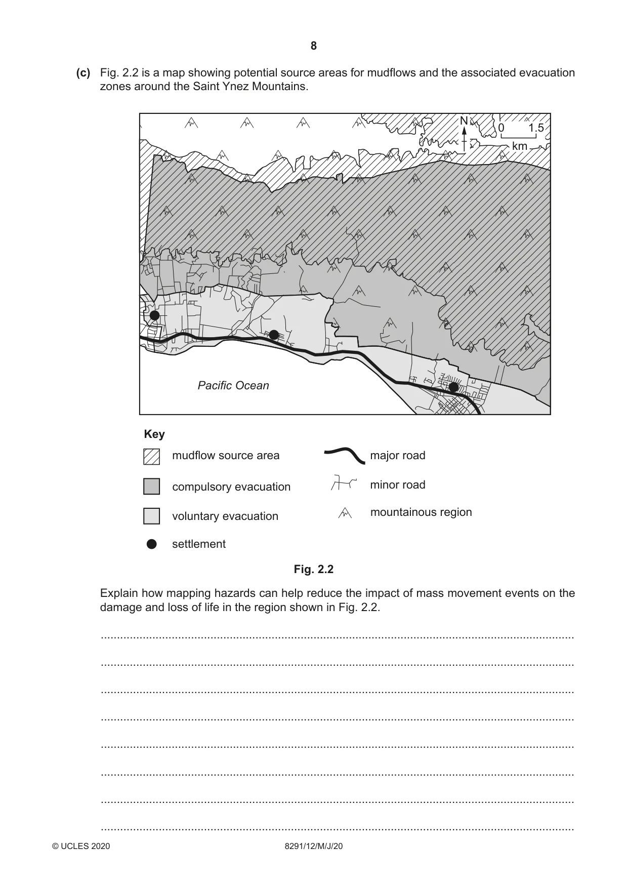 Cambridge A Level Environmental Management (AS only) 8291 2020 May/June Paper 1 · Variant 2 question paper, page 8 of 12