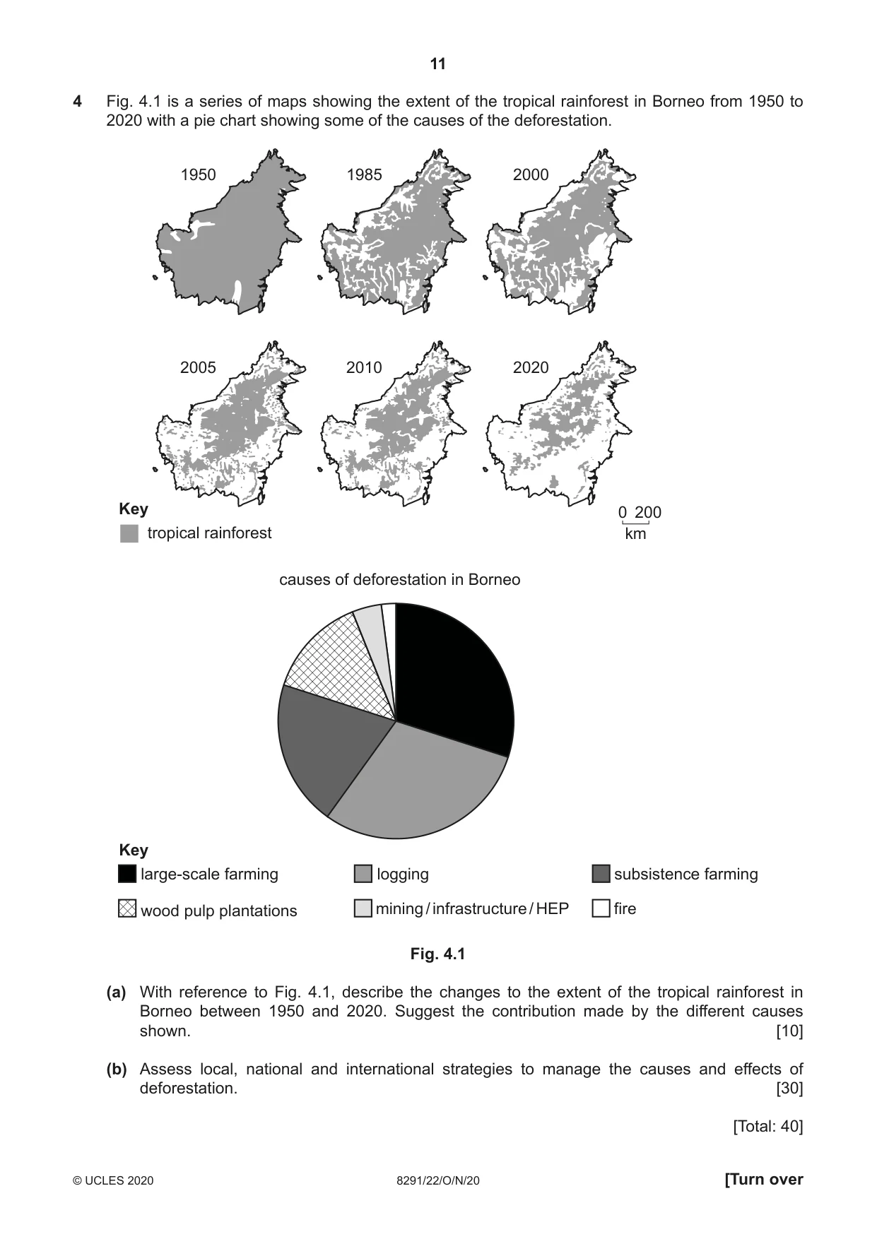 Cambridge A Level Environmental Management (AS only) 8291 2020 Oct/Nov Paper 2 · Variant 2 question paper, page 11 of 16