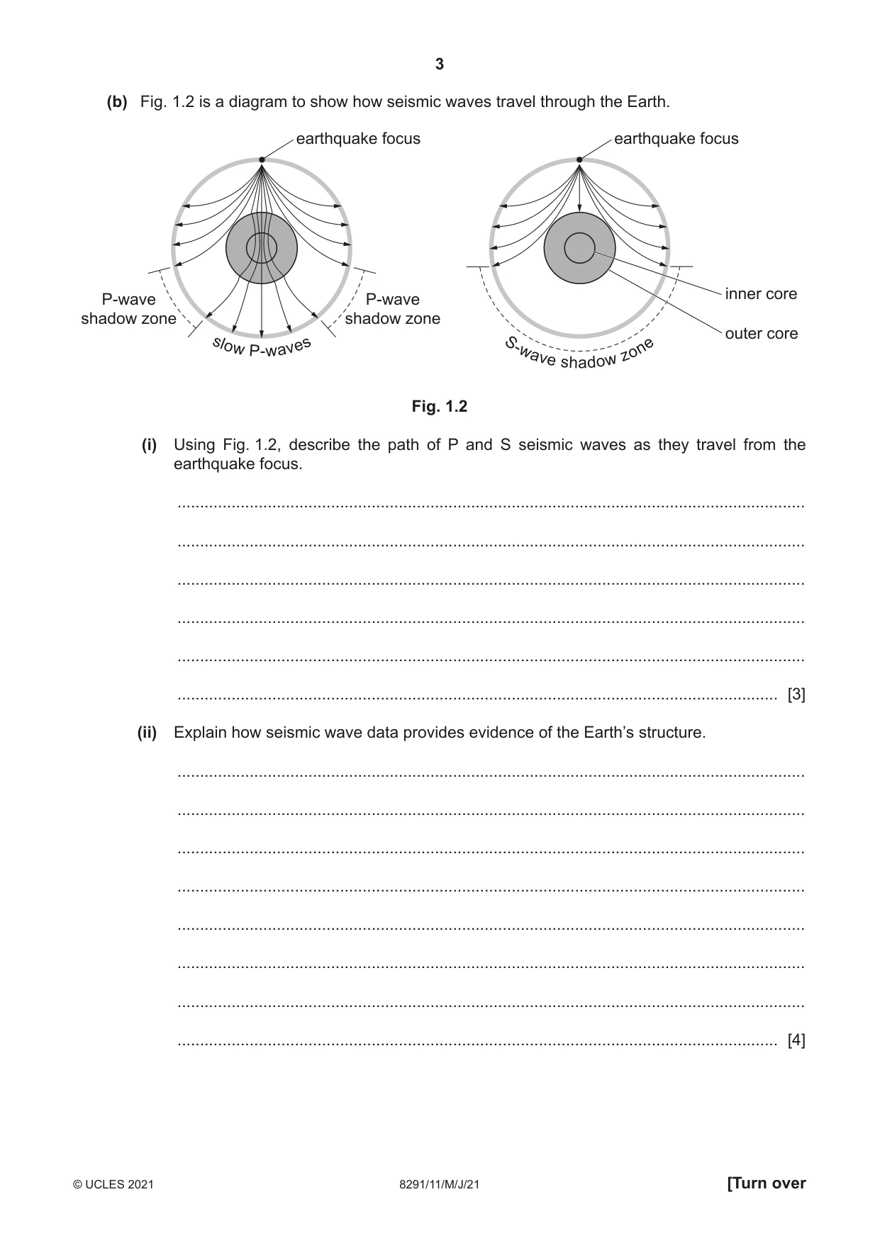 Cambridge A Level Environmental Management (AS only) 8291 2021 May/June Paper 1 · Variant 1 question paper, page 3 of 12