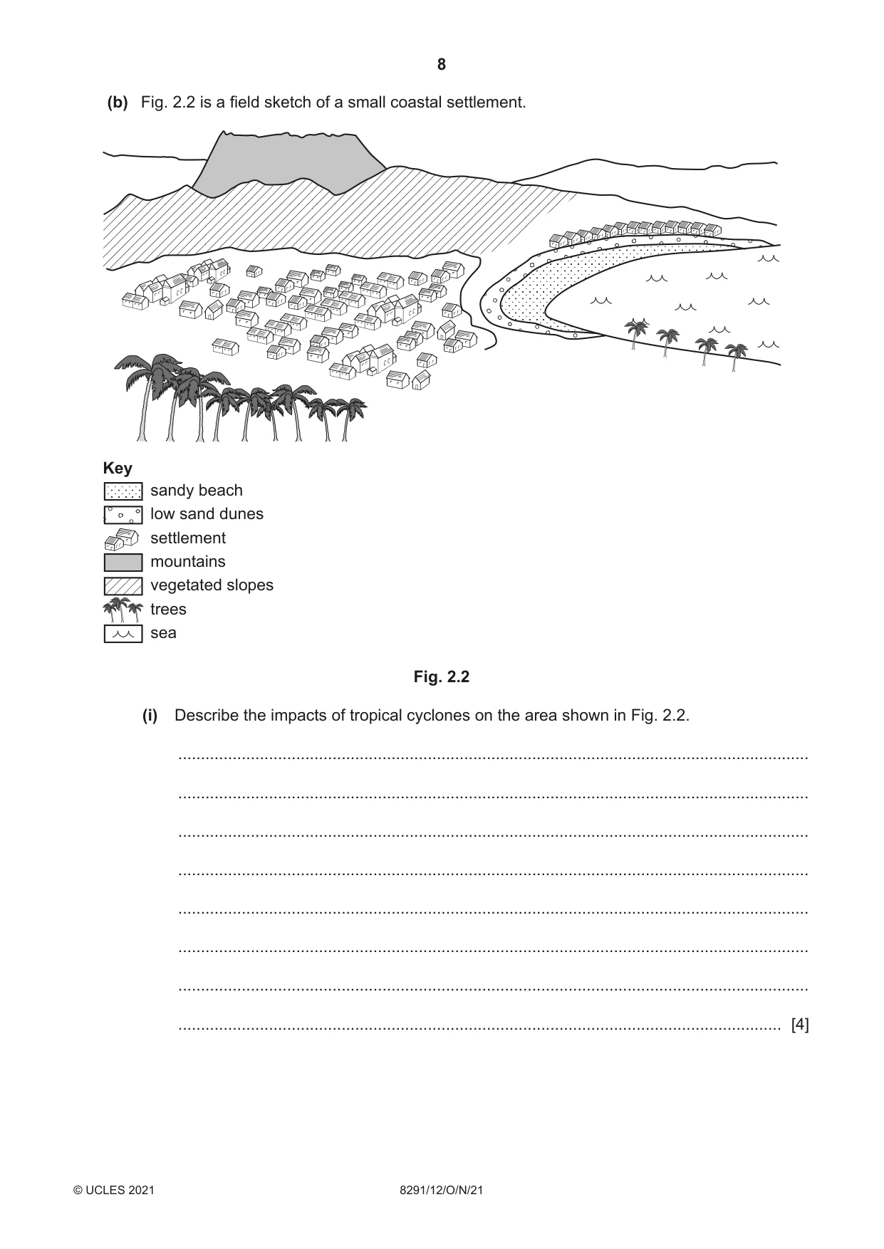 Cambridge A Level Environmental Management (AS only) 8291 2021 Oct/Nov Paper 1 · Variant 2 question paper, page 8 of 12