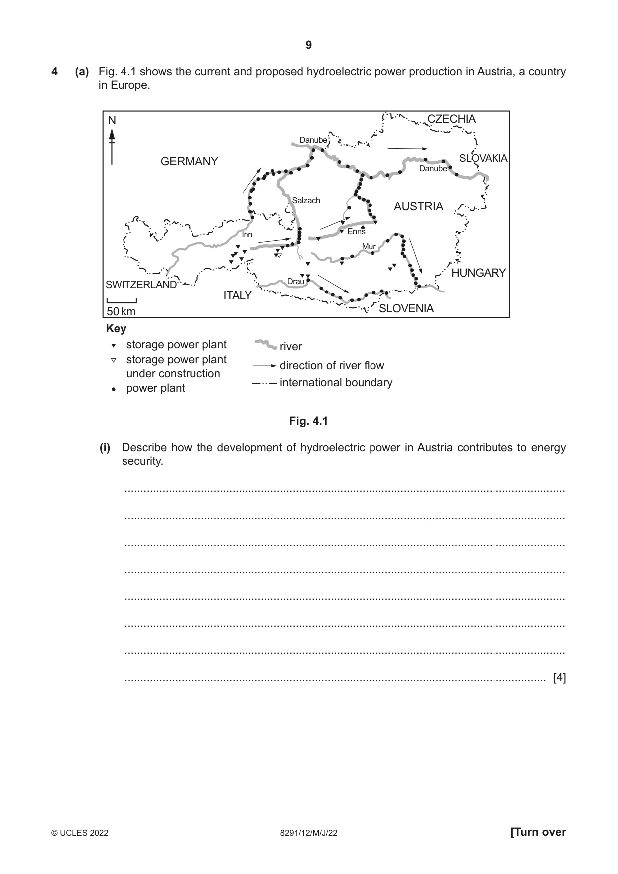 Cambridge A Level Environmental Management (AS only) 8291 2022 May/June Paper 1 · Variant 2 question paper, page 9 of 20