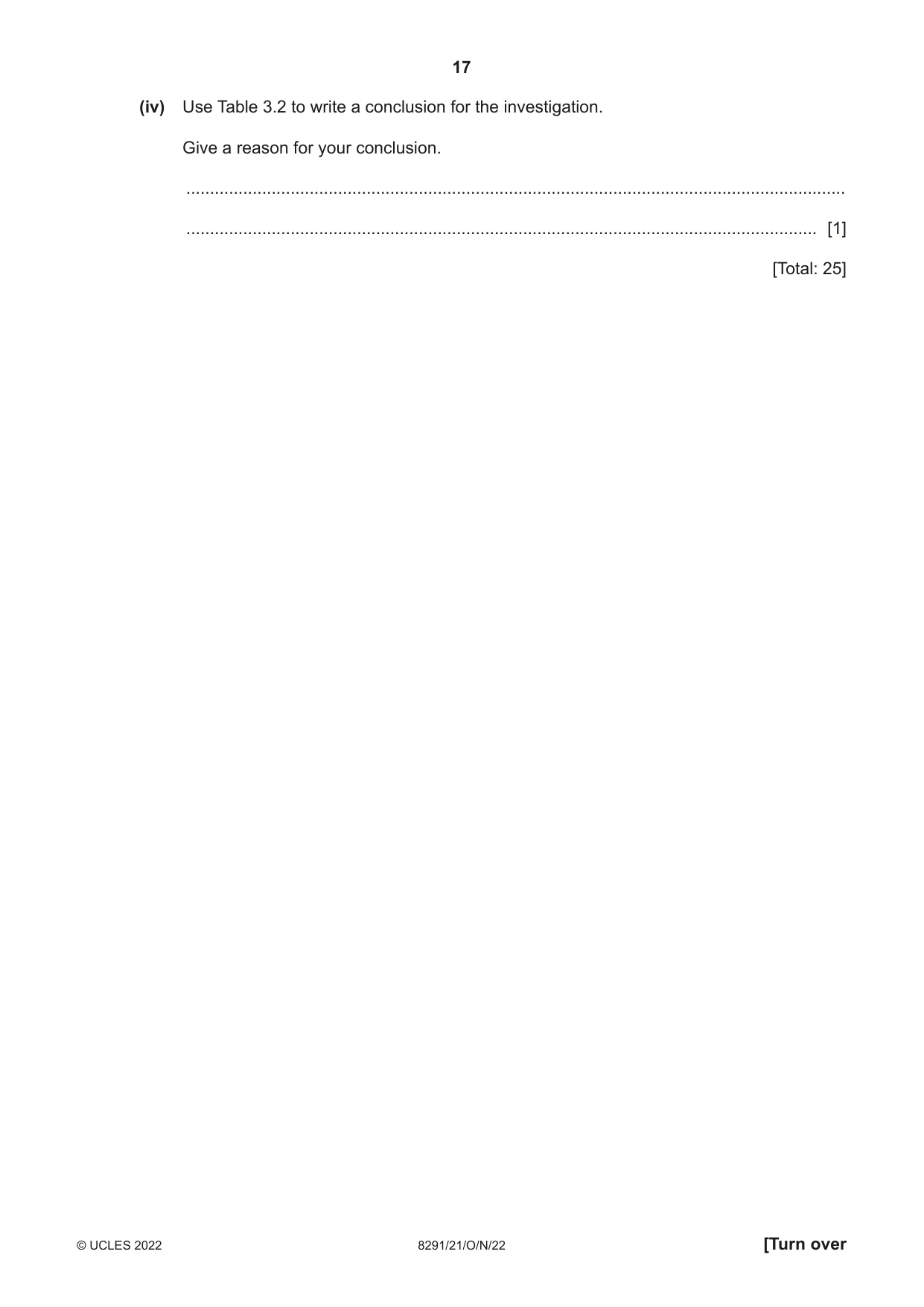 Cambridge A Level Environmental Management (AS only) 8291 2022 Oct/Nov Paper 2 · Variant 1 question paper, page 17 of 24