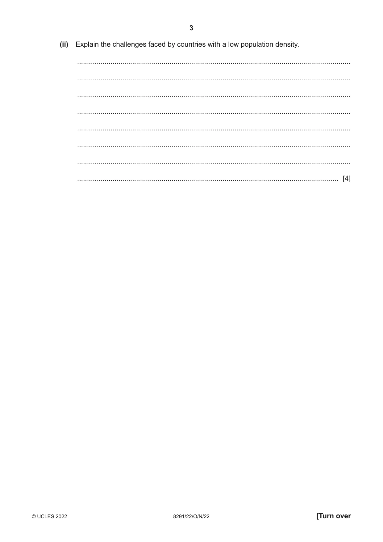 Cambridge A Level Environmental Management (AS only) 8291 2022 Oct/Nov Paper 2 · Variant 2 question paper, page 3 of 20