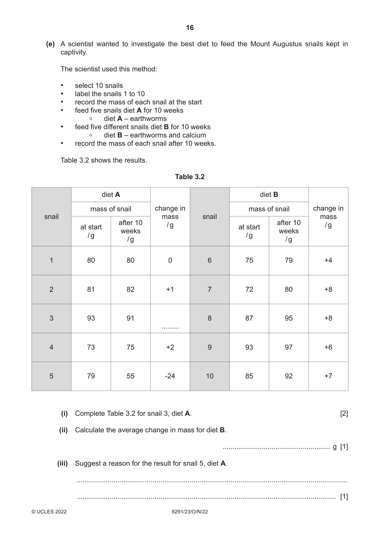 Cambridge A Level Environmental Management (AS only) 8291 2022 Oct/Nov Paper 2 · Variant 3 question paper, page 16 of 24