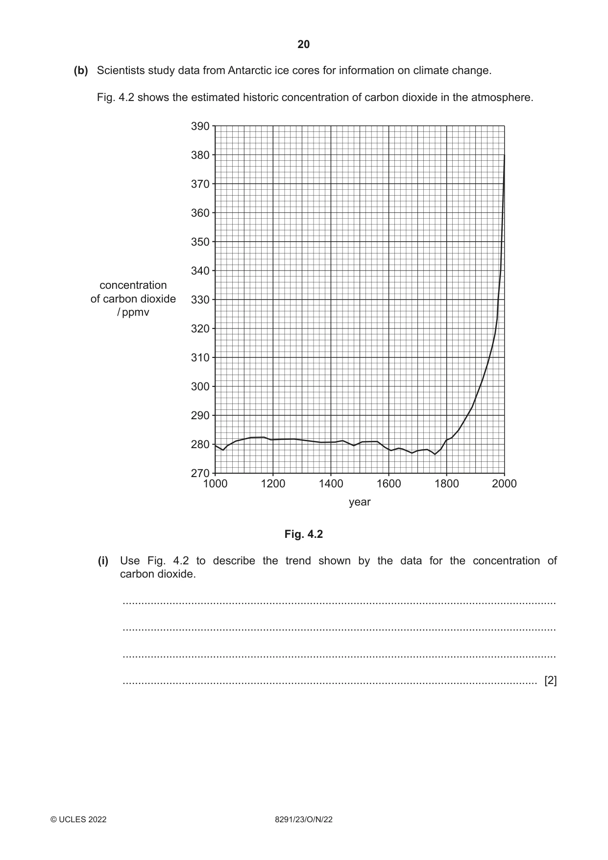 Cambridge A Level Environmental Management (AS only) 8291 2022 Oct/Nov Paper 2 · Variant 3 question paper, page 20 of 24