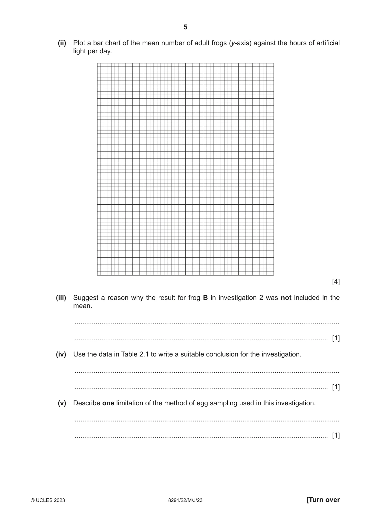 Cambridge A Level Environmental Management (AS only) 8291 2023 May/June Paper 2 · Variant 2 question paper, page 5 of 20