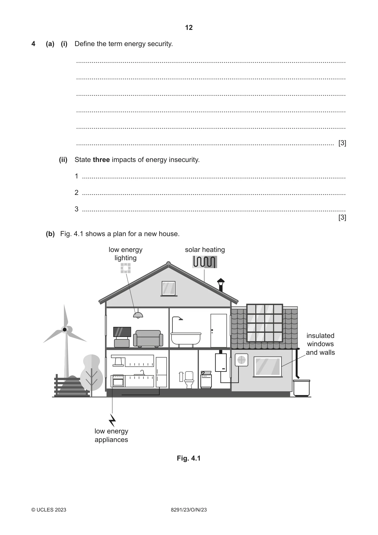 Cambridge A Level Environmental Management (AS only) 8291 2023 Oct/Nov Paper 2 · Variant 3 question paper, page 12 of 20