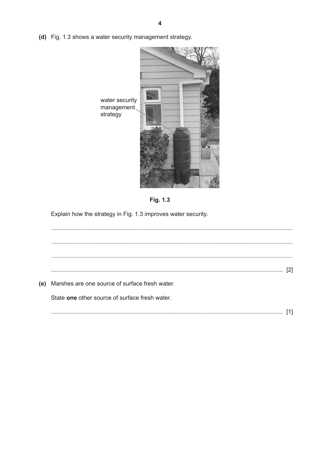 Cambridge A Level Environmental Management (AS only) 8291 2024 May/June Paper 2 · Variant 1 question paper, page 4 of 24