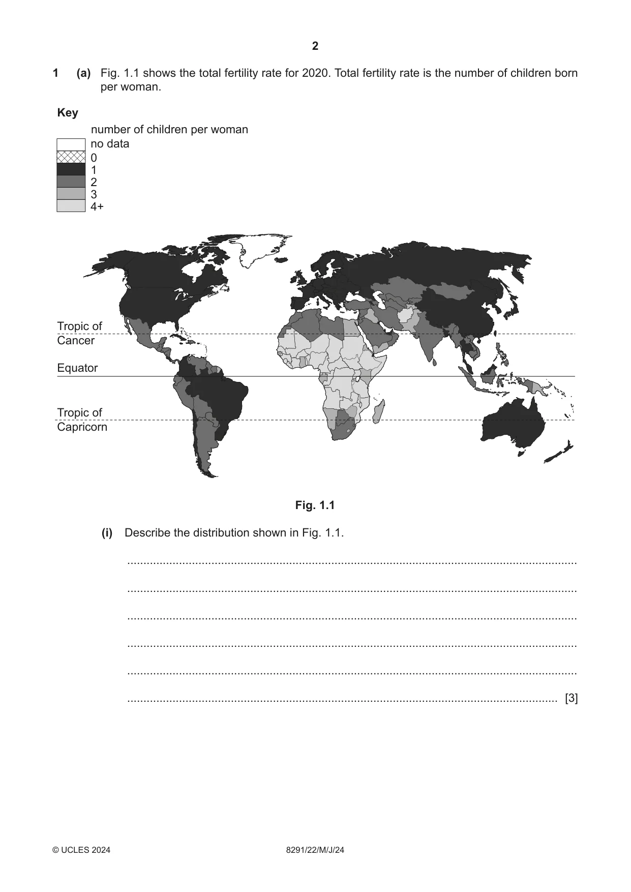 Cambridge A Level Environmental Management (AS only) 8291 2024 May/June Paper 2 · Variant 2 question paper, page 2 of 20