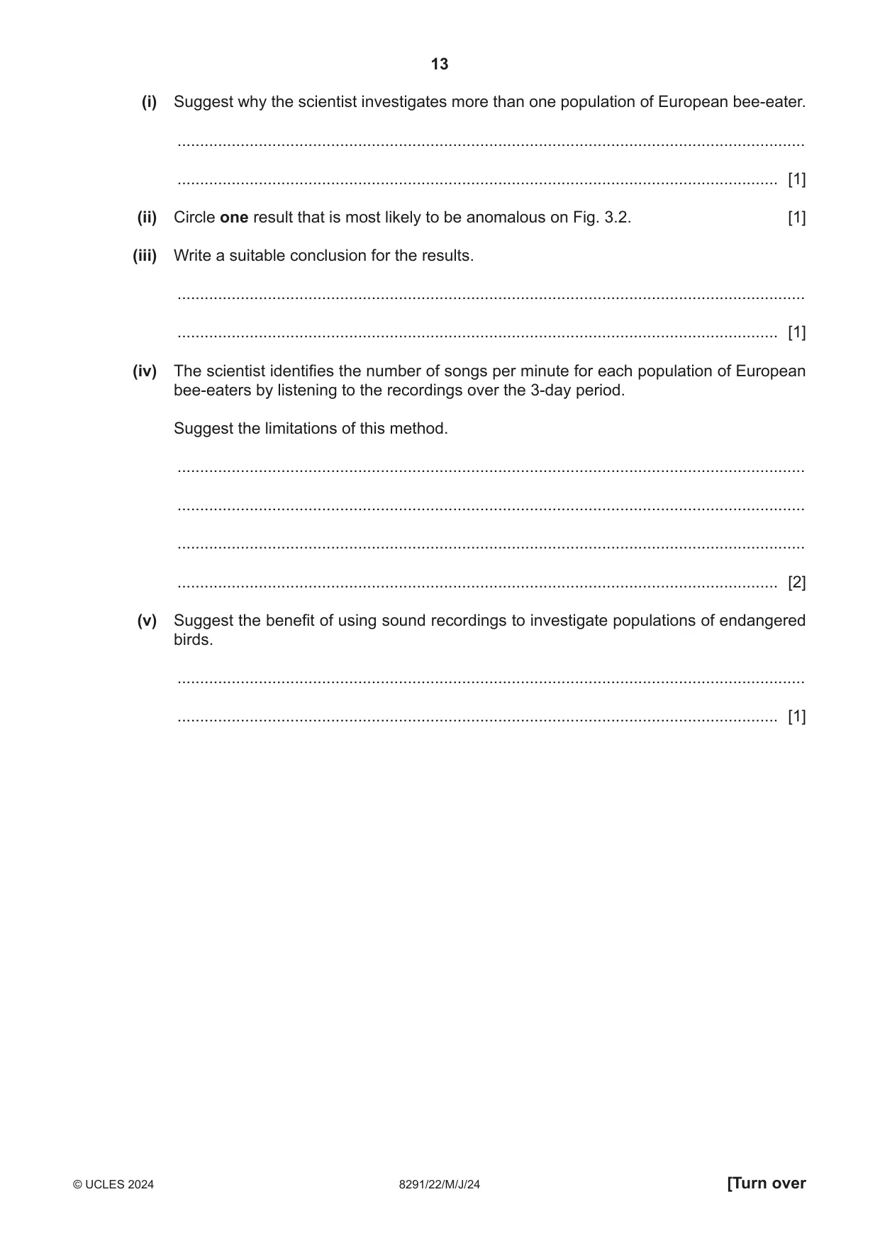 Cambridge A Level Environmental Management (AS only) 8291 2024 May/June Paper 2 · Variant 2 question paper, page 13 of 20