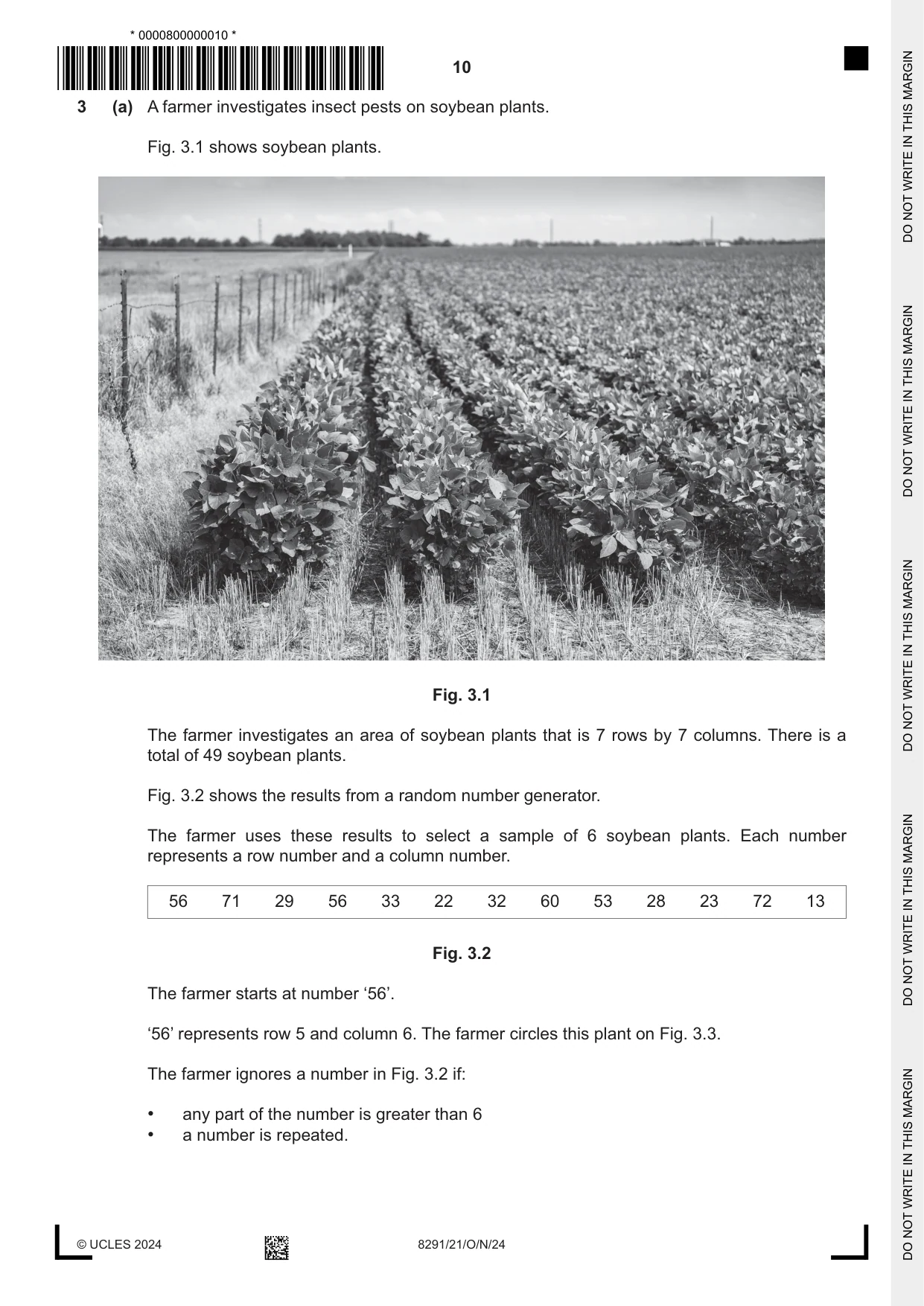 Cambridge A Level Environmental Management (AS only) 8291 2024 Oct/Nov Paper 2 · Variant 1 question paper, page 10 of 24
